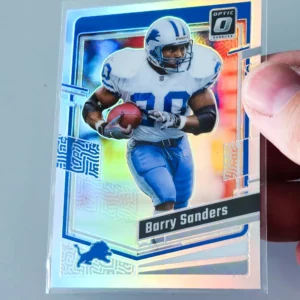 Panini Donruss Optic Football 2023 | #60 Barry Sanders | Detroit Lions | Parallel Silver Prizm