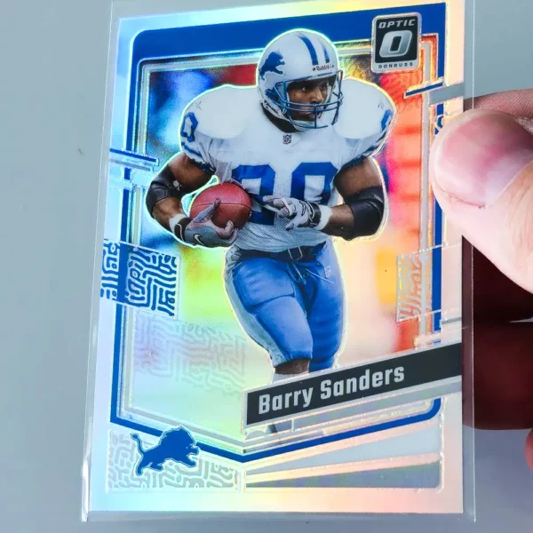 Panini Donruss Optic Football 2023 | #60 Barry Sanders | Detroit Lions | Parallel Silver Prizm