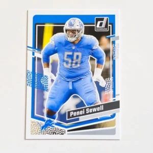 Panini Donruss Football 2023 | #103 Penei Sewell | Detroit Lions