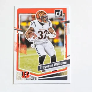 Panini Donruss Football 2023 | #59 Trayveon Williams | Cincinnati Bengals
