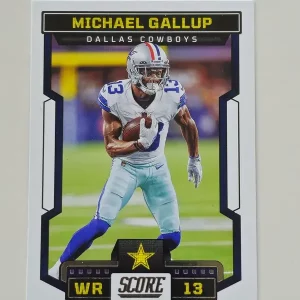 Panini Score Football 2023 | #229 Michael Gallup | Dallas Cowboys