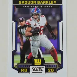 Panini Score Football 2023 | #235 Saquon Barkley | New York Giants