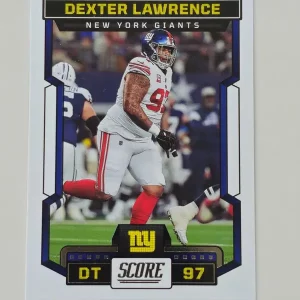 Panini Score Football 2023 | #239 Dexter Lawrence | New York Giants