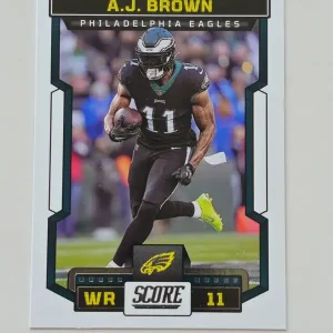 Panini Score Football 2023 | #243 A.J. Brown | Philadelphia Eagles