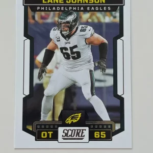 Panini Score Football 2023 | #250 Lane Johnson | Philadelphia Eagles