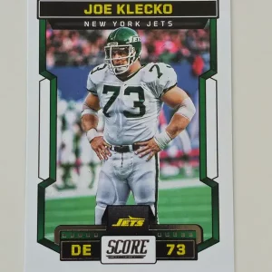 Panini Score Football 2023 | #295 Joe Klecko | New York Jets
