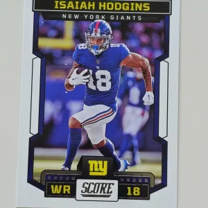 Panini Score Football 2023 | #298 Isaiah Hodgins | New York Giants