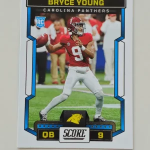 Panini Score Football 2023 | #301 Bryce Young | Carolina Panthers | Carte Rookie