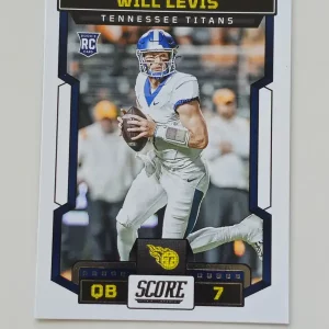 Panini Score Football 2023 | #303 Will Levis | Tennessee Titans | Carte Rookie