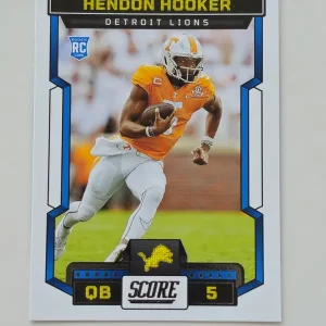 Panini Score Football 2023 | #305 Hendon Hooker | Detroit Lions | Carte Rookie