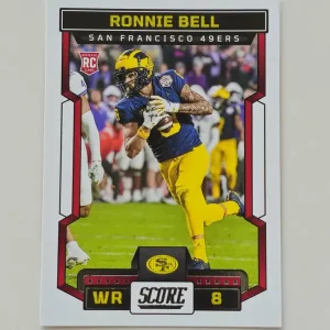 Panini Score Football 2023 | #344 Ronnie Bell - San Francisco 49ers | Rookie Card