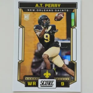 Panini Score Football 2023 | #360 A.T. Perry | New Orleans Saints | Carte Rookie