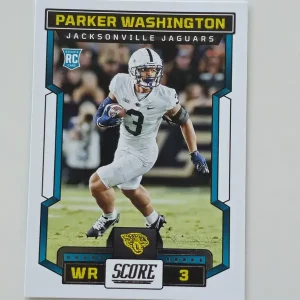 Panini Score Football 2023 | #361 Parker Washington | Jacksonville Jaguars | Carte Rookie