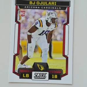 Panini Score Football 2023 | #373 BJ Ojulari | Arizona Cardinals | Carte Rookie