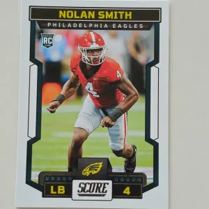 Panini Score Football 2023 | #376 Nolan Smith | Philadelphia Eagles | Carte Rookie