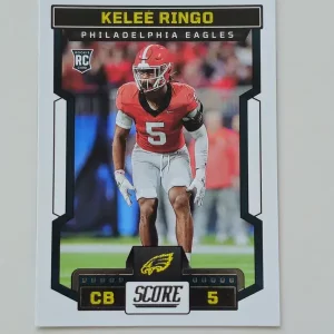 Panini Score Football 2023 | #383 Kelee Ringo | Philadelphia Eagles | Carte Rookie