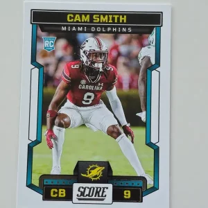 Panini Score Football 2023 | #384 Cam Smith | Miami Dolphins | Carte Rookie