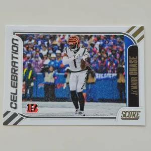 Panini Score Football 2023 | Celebration #12 Ja'Marr Chase | Cincinnati Bengals | Carte Insert