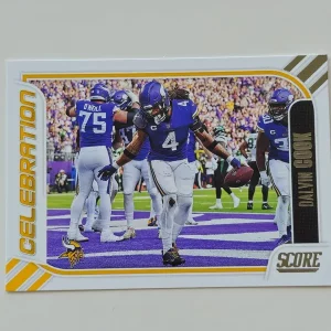 Panini Score Football 2023 | Celebration #3 Dalvin Cook | Minnesota Vikings | Carte Insert