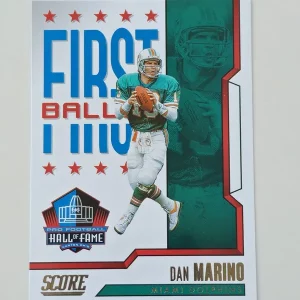 Panini Score Football 2023 | First Ballot #10 Dan Marino | Miami Dolphins | Carte Insert