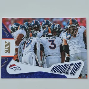 Panini Score Football 2023 | Huddle Up #11 Denver Broncos | Carte Insert