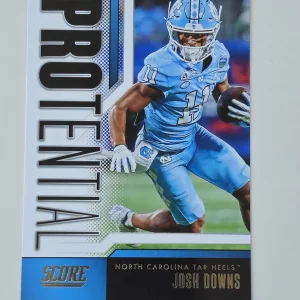 Panini Score Football 2023 | Protential #11 Josh Downs | Indianapolis Colts | North Carolina | Carte Rookie Insert