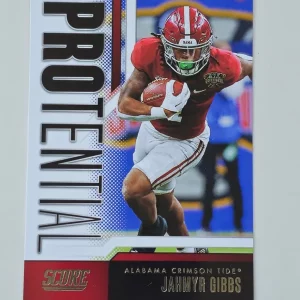Panini Score Football 2023 | Protential #16 Jahmyr Gibbs | Detroit Lions | Alabama | Carte Rookie Insert