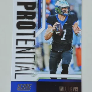 Panini Score Football 2023 | Protential #3 Will Levis | Tennessee Titans | Kentucky | Carte Rookie Insert