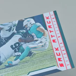 Panini Score Football 2023 | Sack Attack #10 Quinnen Williams | New York Jets | Carte Insert Red