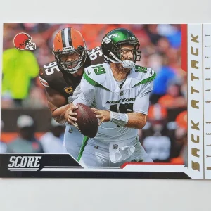 Panini Score Football 2023 | Sack Attack #2 Myles Garrett | Cleveland Browns | Carte Insert