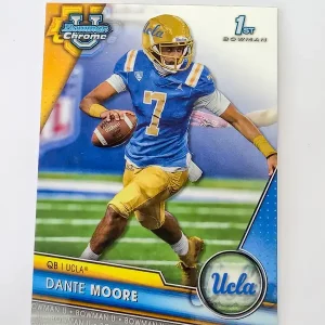 Topps Bowman Chrome University Football 2023 | #133 Dante Moore | UCLA | 1st Bowman