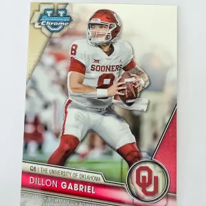 Topps Bowman Chrome University Football 2023 | #150 Dillon Gabriel | The University of Oklahoma
