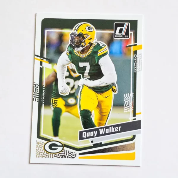 Panini Donruss Football 2023 | #112 Quay Walker | Green Bay Packers