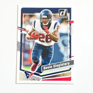 Panini Donruss Football 2023 | #119 Devin Singletary | Houston Texans