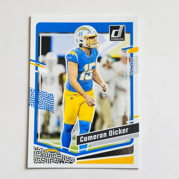 Panini Donruss Football 2023 | #154 Cameron Dicker | Los Angeles Chargers