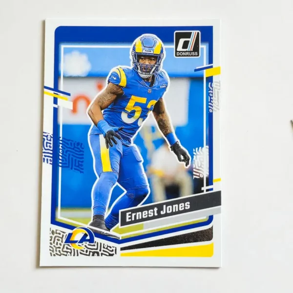 Panini Donruss Football 2023 | #168 Ernest Jones | Los Angeles Rams