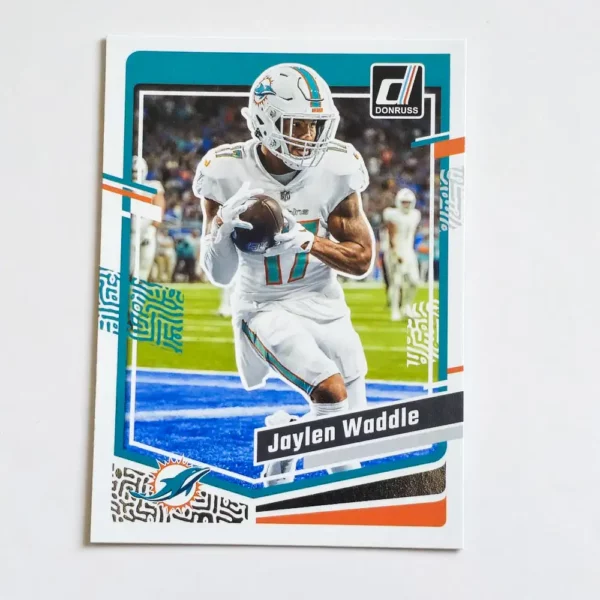 Panini Donruss Football 2023 | #185 Jaylen Waddle | Miami Dolphins