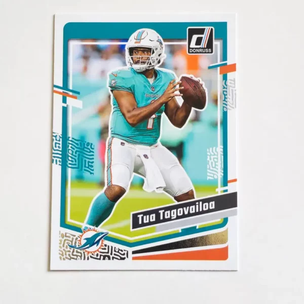 Panini Donruss Football 2023 | #190 Tua Tagovailoa | Miami Dolphins