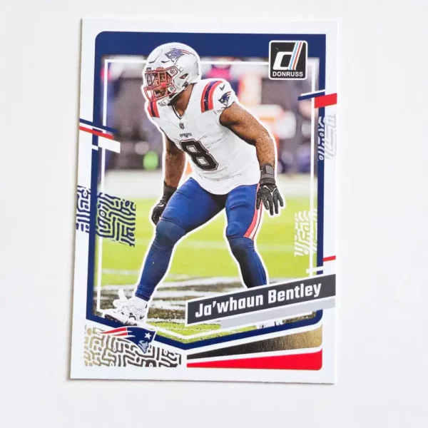 Panini Donruss Football 2023 | #202 Ja’whaun Bentley | New England Patriots