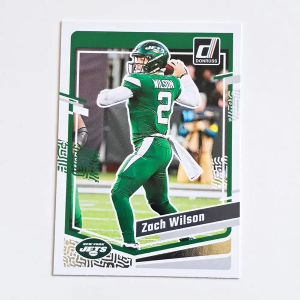 Panini Donruss Football 2023 | #235 Zach Wilson | New York Jets