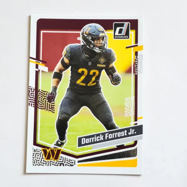 Panini Donruss Football 2023 | #296 Darrick Forrest Jr. | Washington Commanders