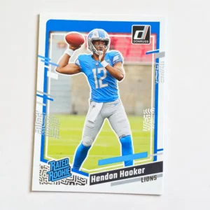 Panini Donruss Football 2023 | #329 Hendon Hooker | Detroit Lions | Rated Rookie