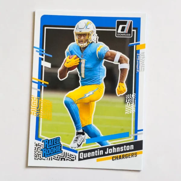 Panini Donruss Football 2023 | #353 Quentin Johnston | Los Angeles Chargers | Rated Rookie