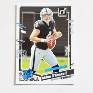 Panini Donruss Football 2023 | #360 Aidan O’Connell | Las Vegas Raiders | Rated Rookie