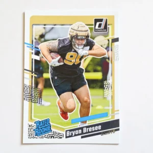 Panini Donruss Football 2023 | #372 Bryan Bresee | New Orleans Saints | Rated Rookie