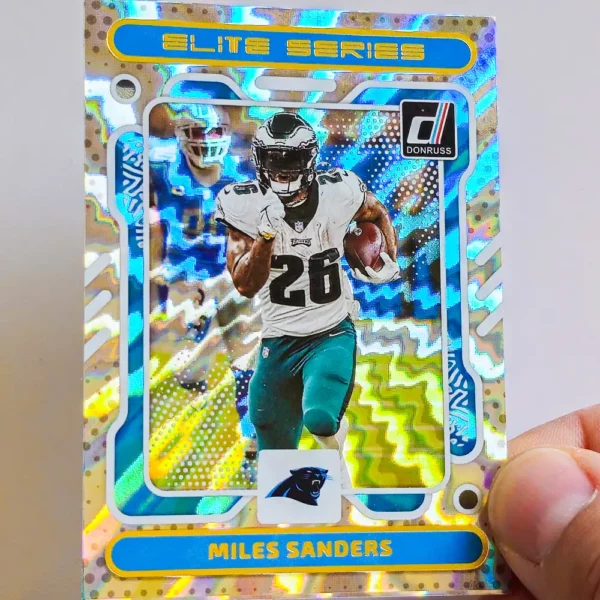 Panini Donruss Football 2023 | ES-8 Miles Sanders | Carolina Panthers | The Elite Series