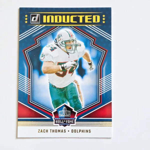 Panini Donruss Football 2023 | I-3 Zach Thomas | Miami Dolphins | Inducted