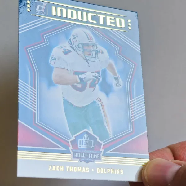 Panini Donruss Football 2023 | I-3 Zach Thomas | Miami Dolphins | Inducted – Image 2