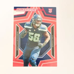 Panini Rookies & Stars Football 2023 | #130 Derick Hall - Seattle Seahawks | Rookie Red