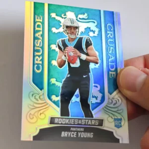 Panini Rookies & Stars Football 2023 | CR-5 Bryce Young - Carolina Panthers | Crusade Silver Rookie